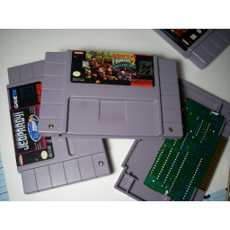 Замена картриджей Super Nintendo